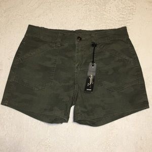 UnionBay Supplies Greek Olive Alix Shorts